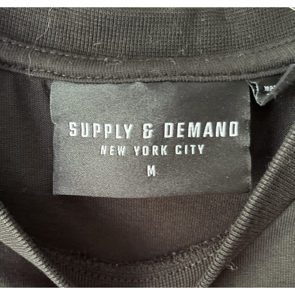 Supply And Demand T-Shirt Mens Size Medium Urban Retro Style GTA NYC 100% Cotton - Picture 5 of 7